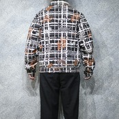 pattern cotton tracker jacket