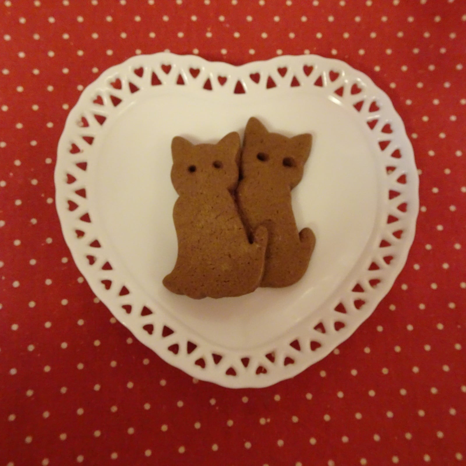紙袋ネコ＆クマのコックさんBOXに猫とくまのクッキー4種類詰め合わせ