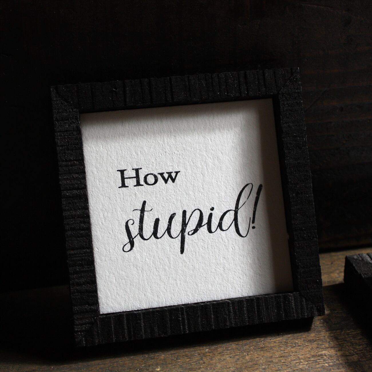 ミニアートパネル【そんなアホな!】