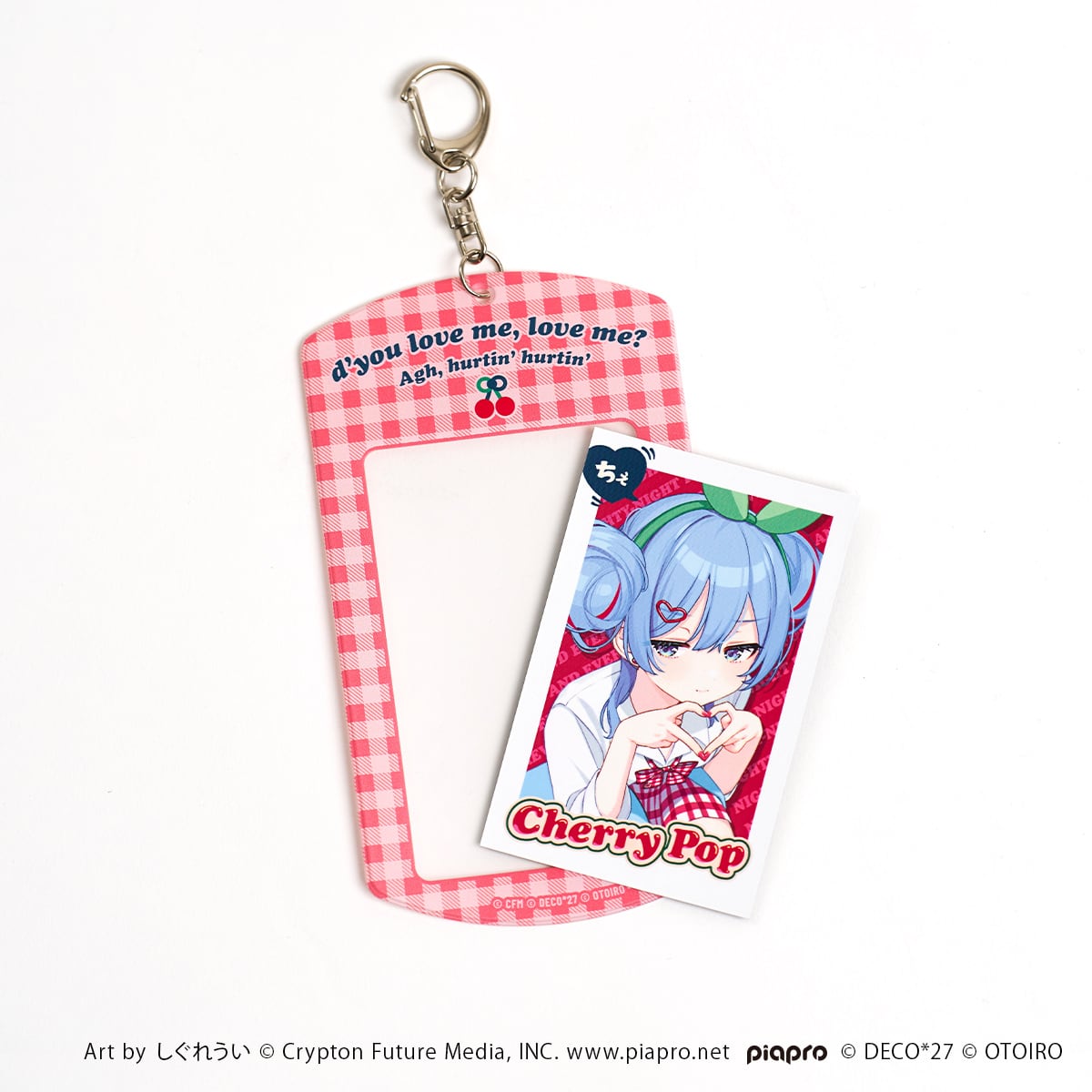 チェリーポップ】チェキ風カード＆カードホルダーセット【予約対象商品