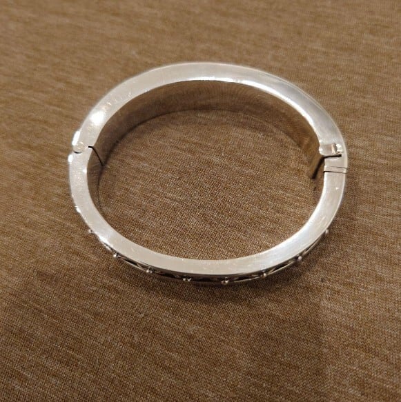 CHROME HEARTS クロムハーツ ナロー V バンド CH プラス バングル 