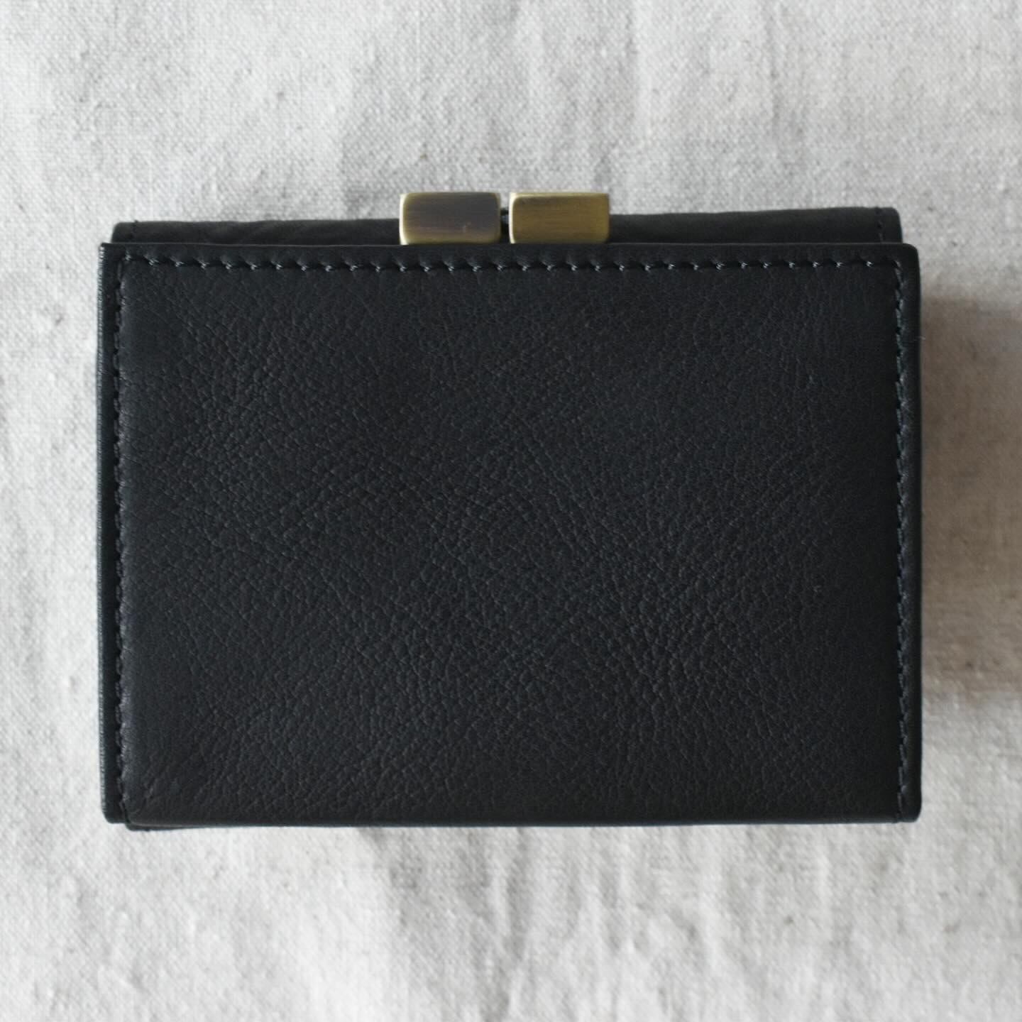 SLOW | bono clasp trifold wallet レザー ウォレット 財布 がま口