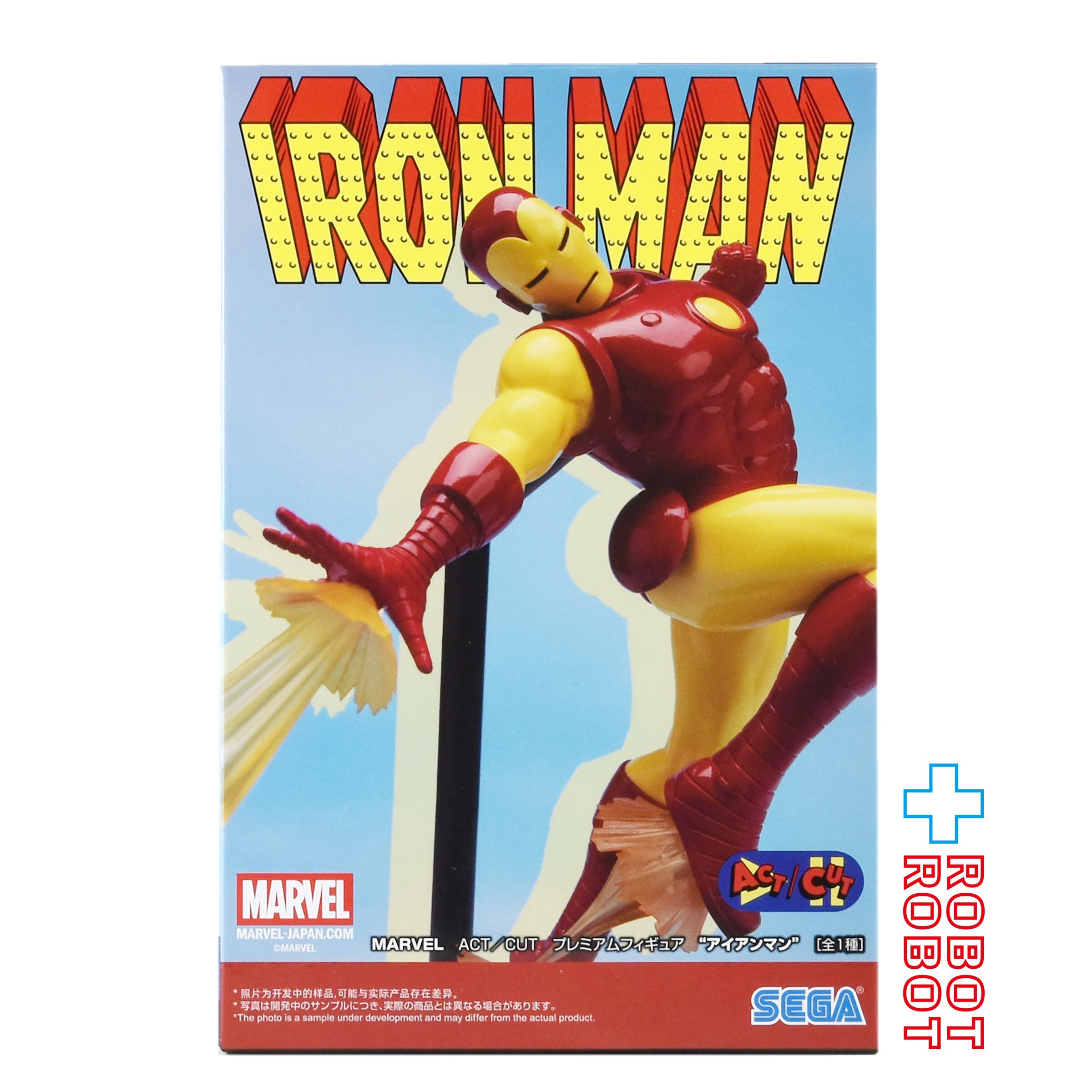 セガ マーベル ACT / CUT プレミアムフィギュア アイアンマン