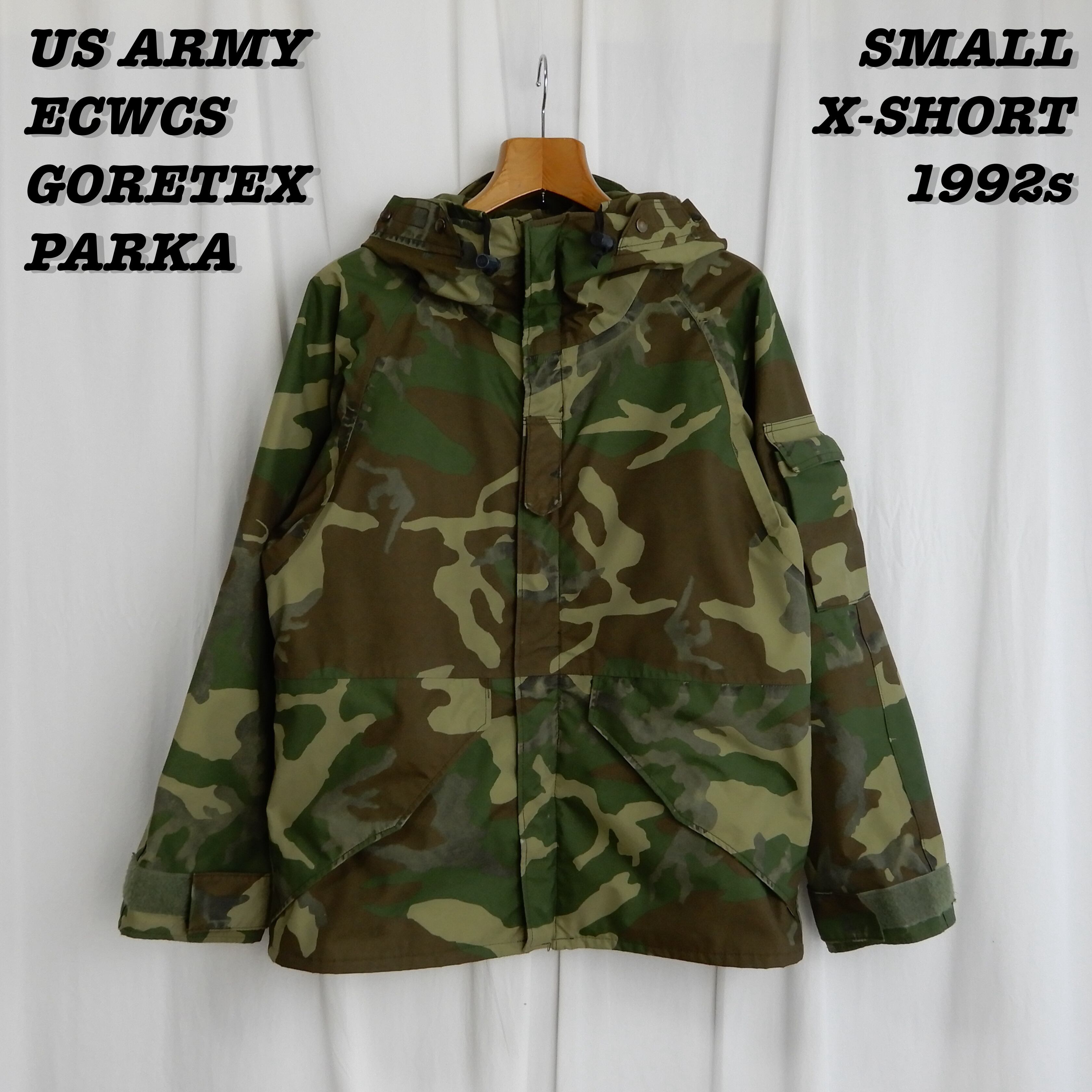 US ARMY ECWCS GORE-TEX PARKA 1992s SMALL X-SHORT | Loki Vintage&Used