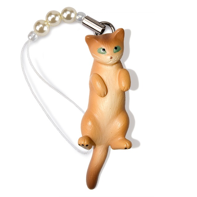 ペットラバーズ 猫どん LadyCat vol,7 アビシニアン ビーズ ストラップ N-2711