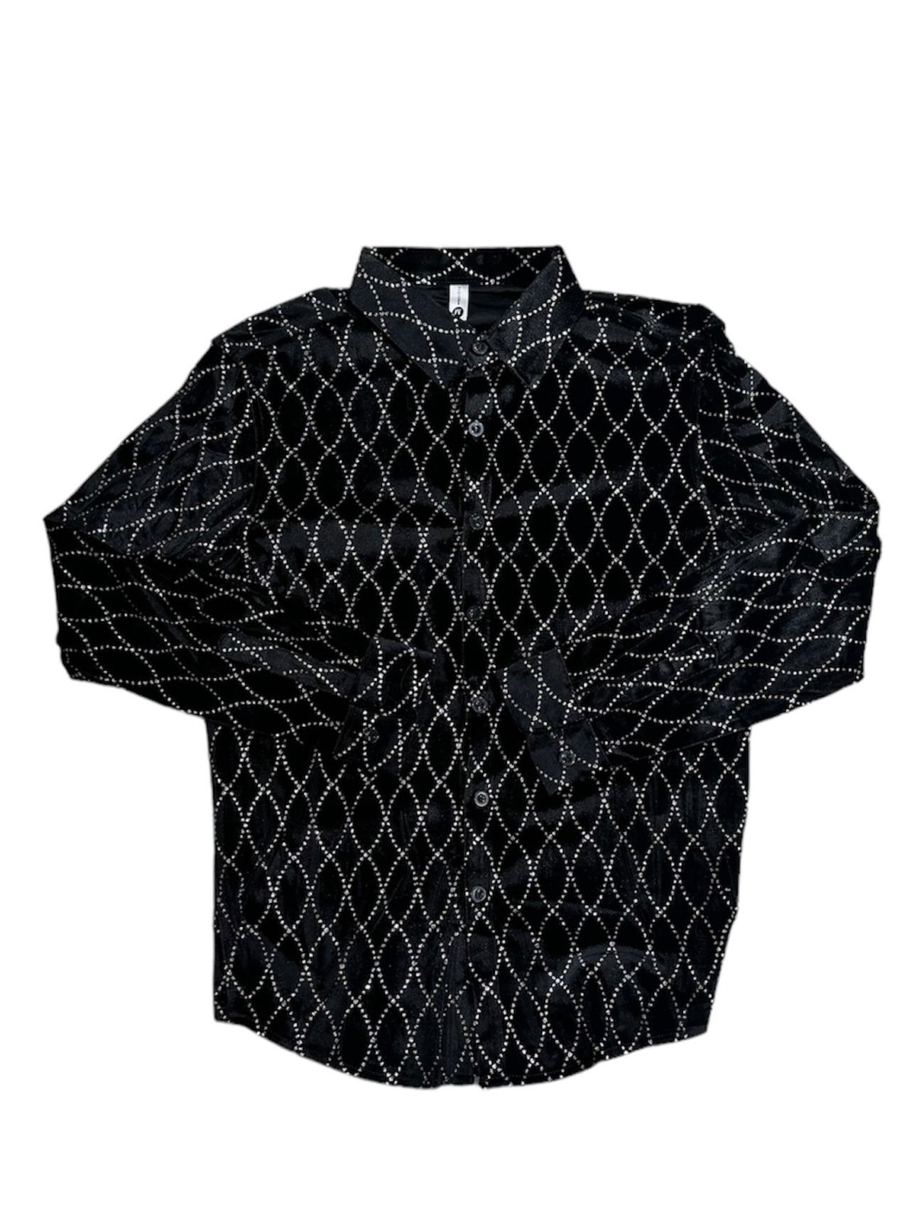 【ALUDE SELECT】Cross line fit shirt