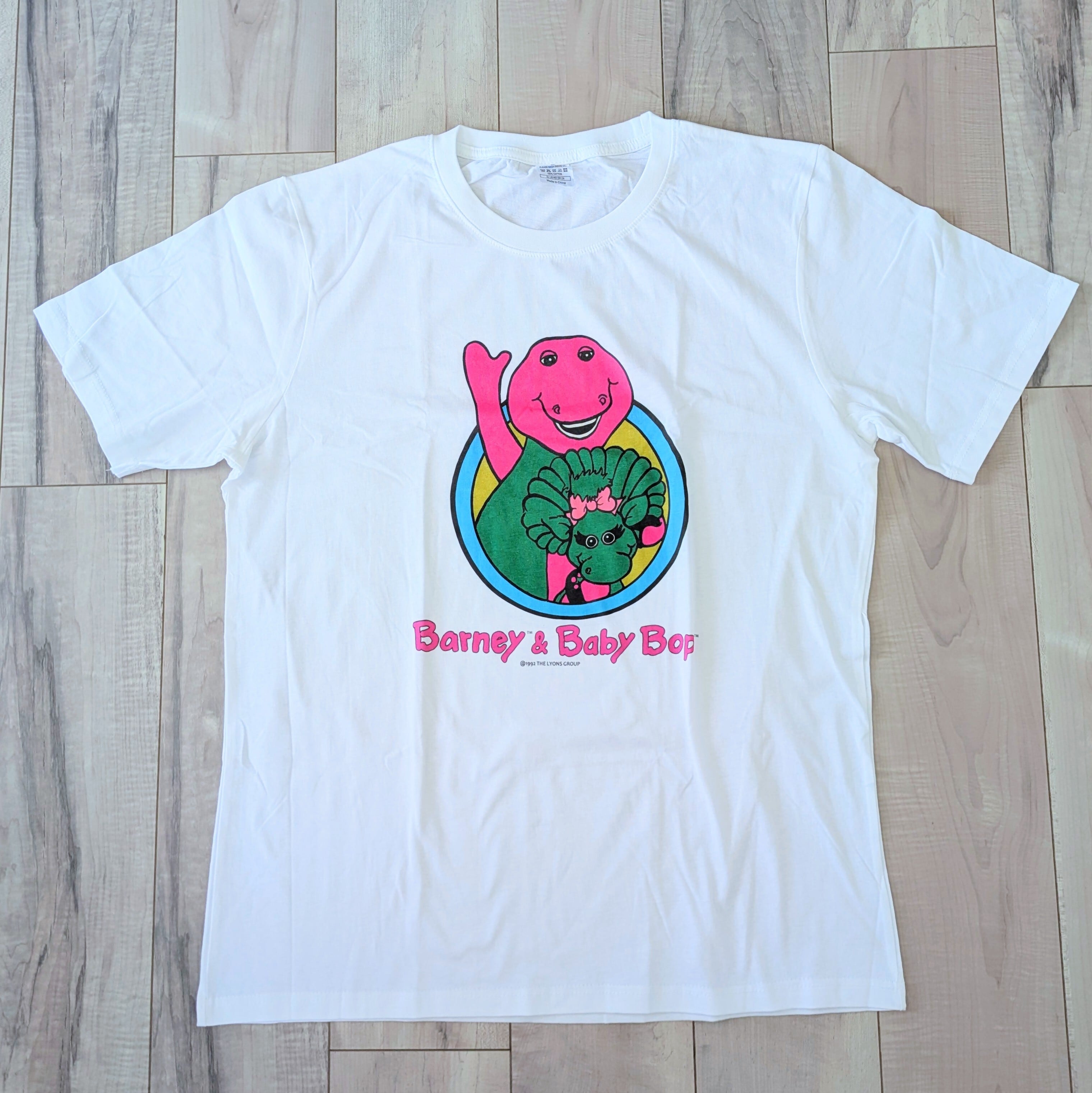 Barney & Friends ( バーニー&フレンズ ) 】Barney&BabyBop Tシャツ