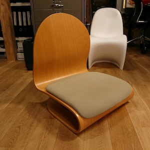 ヴェルナー・パントン ”Tatami Chair/タタミチェア” プライウッド 興石 Verner Panton スペースエイジ×和モダン