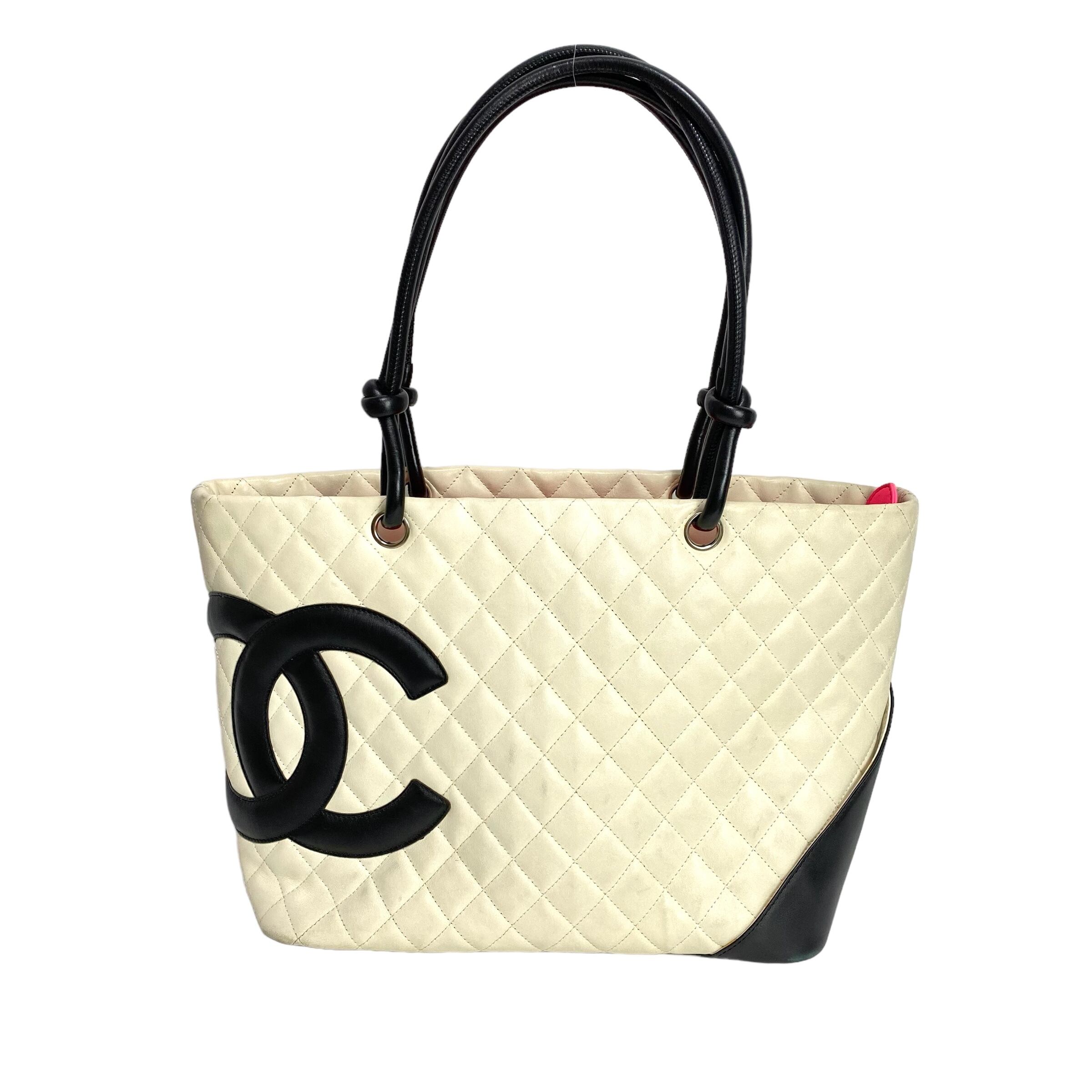 トートバッグ◆極美品◇CHANEL◆シャネル 正規品 カンボンラインラージトートバッグ