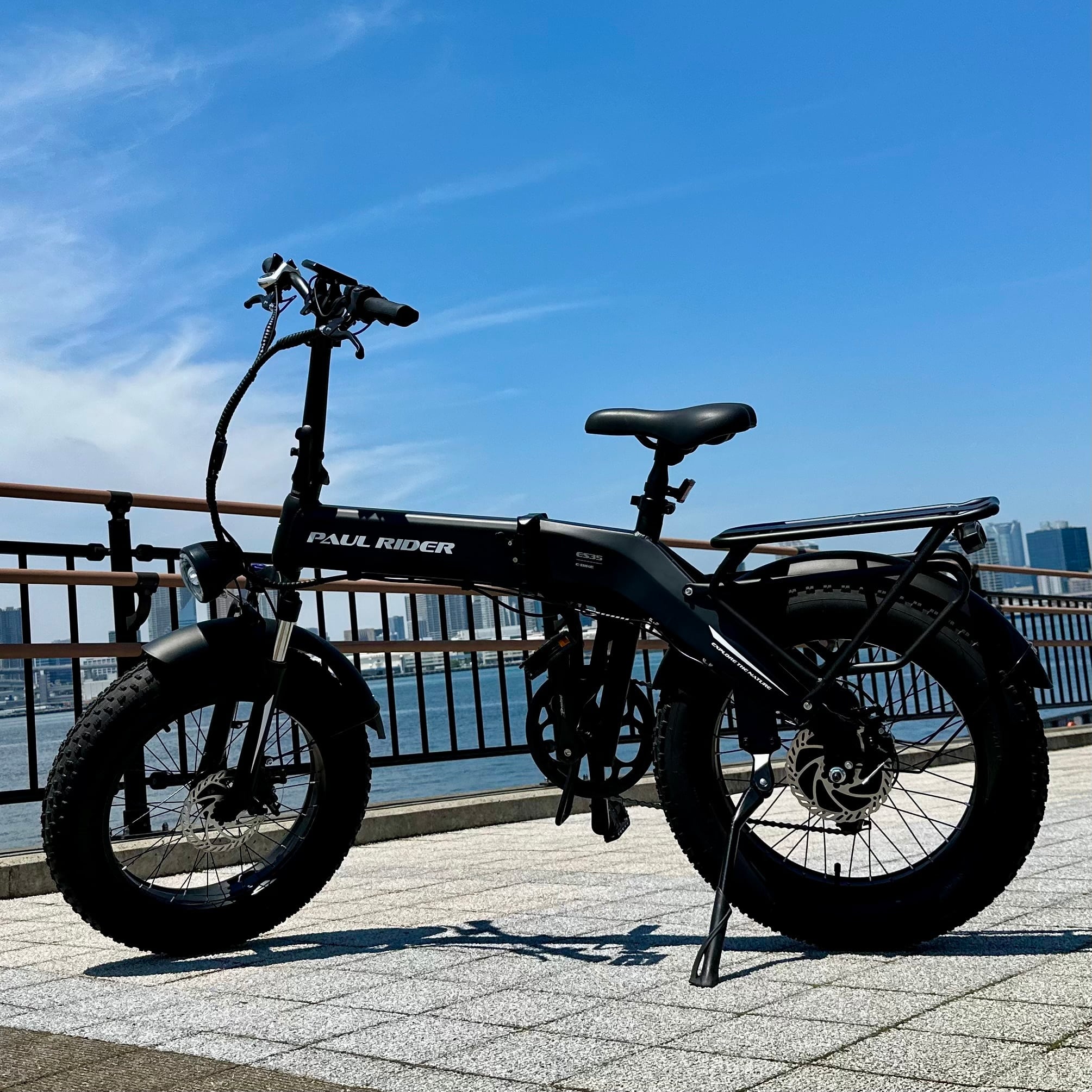 PAUL RIDER ES35 Eバイク 電動アシスト自転車 ブラック PAUL RIDER ES35 Eバイク | INERTIA STORE
