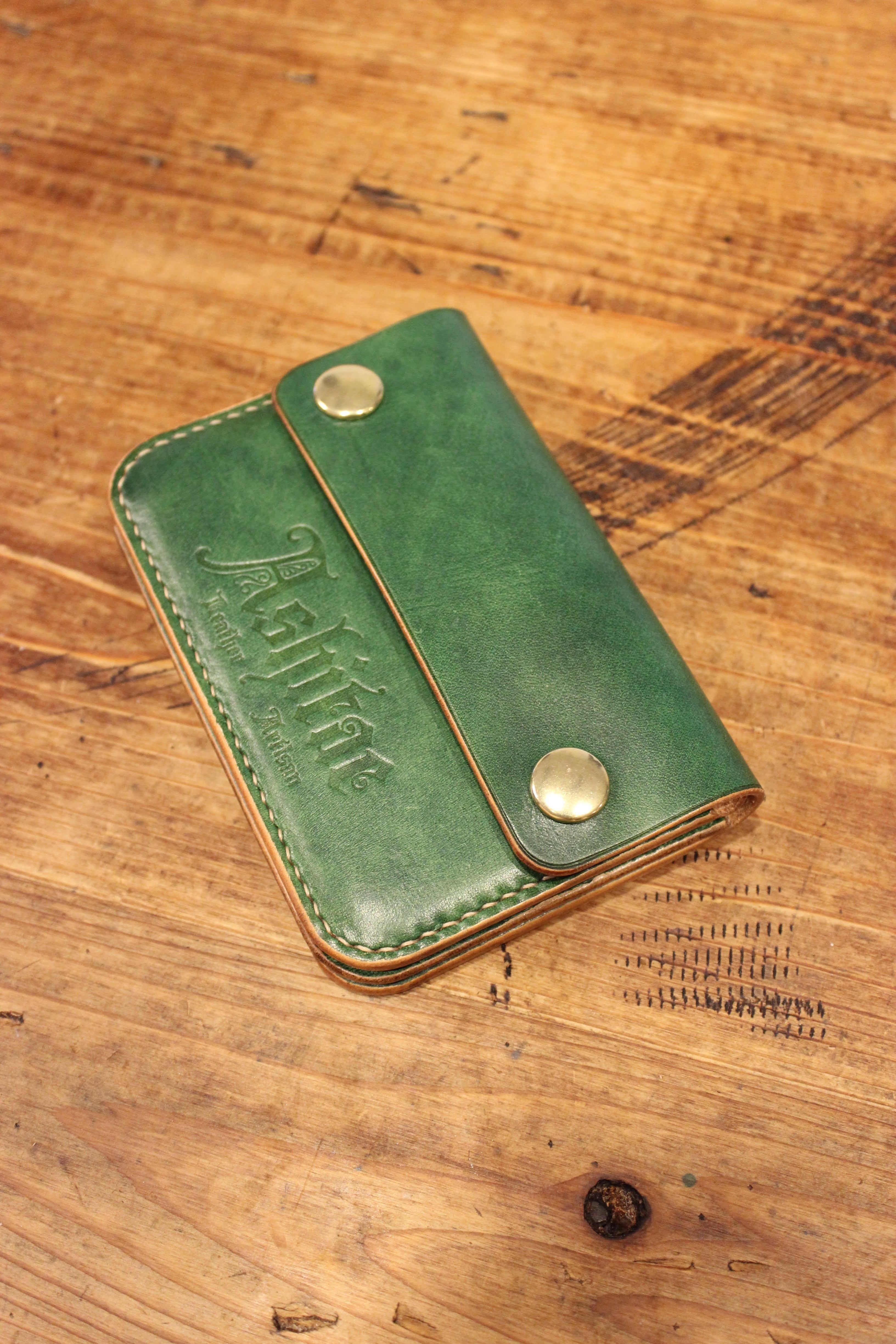 トラッカーウォレット　TWS-GR ミニ　コンパクト　緑　財布 トラッカーウォレット TWS-GR ミニ コンパクト 緑 財布 | ashitae