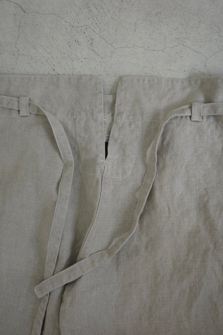 genre ジャンル / HOSPITAL PANTS (LINEN) | genre