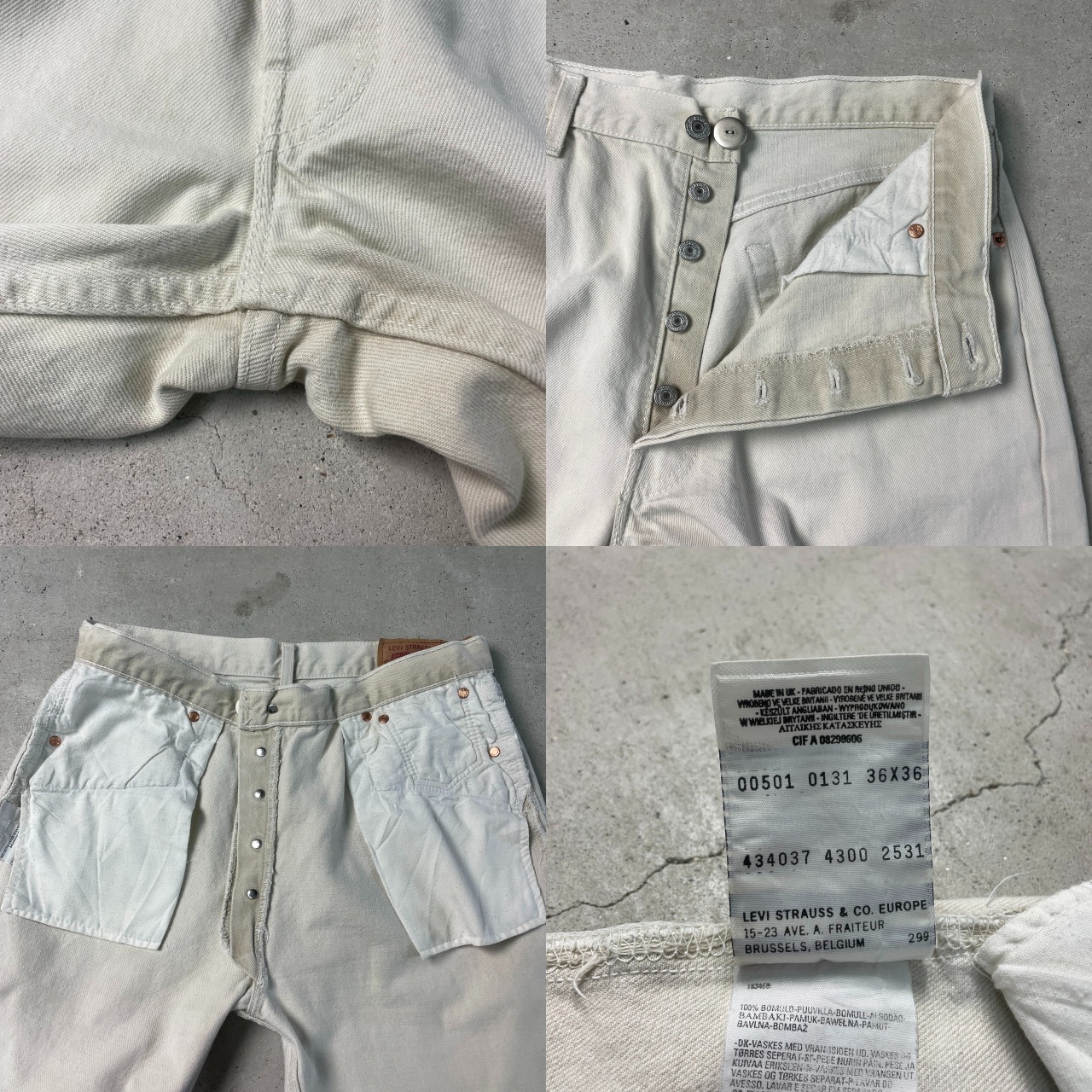 00年代 英国製 Levi