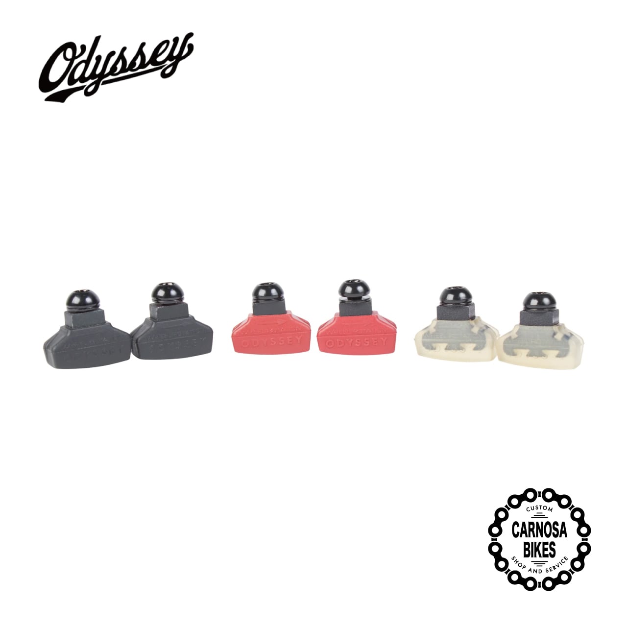 ODYSSEY】BRAKE SHOE GHOST PADS [ブレーキシュー ゴーストパッド