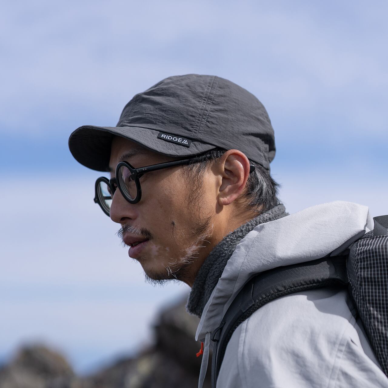 RIDGE MOUNTAIN GEAR Basic Cap グレー Hempish Basic Cap | RIDGE MOUNTAIN GEAR