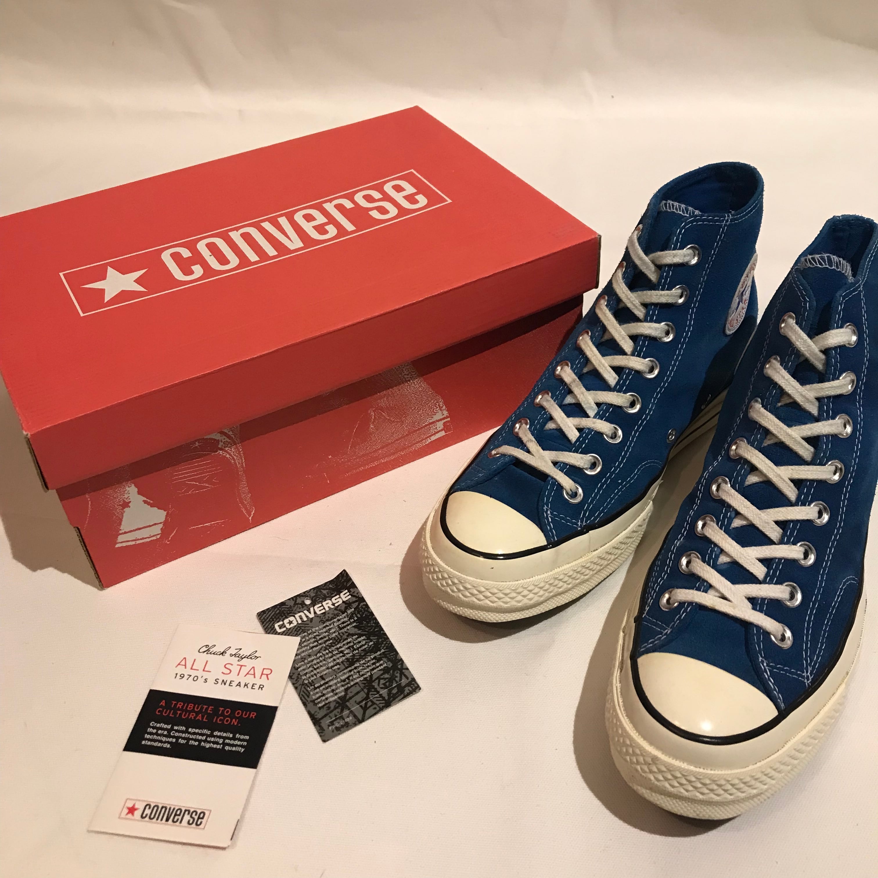 日本未発売‼︎CONVERSE CT70 HI MYKONOS BLUE チャックテーラー