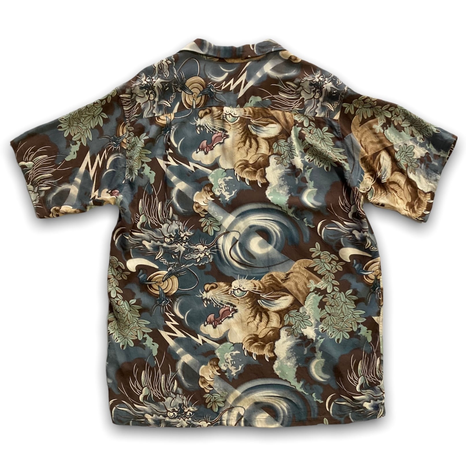 希少 サンサーフ スペシャル龍x虎 Tiger&dragon SS31212 サンサーフ スペシャルエディション 和柄 龍x虎 SS31212 アロハ