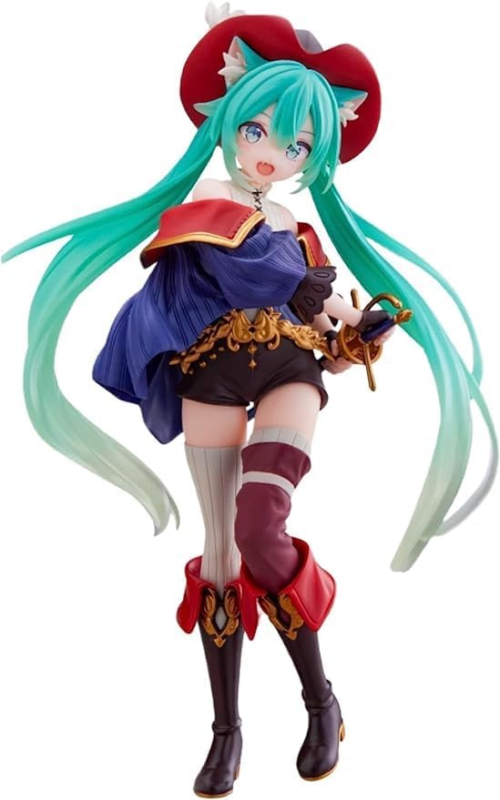 初音ミク Wonderland フィギュア 長靴をはいた猫 2個セット 3afd2e6b97c01e24dc012822593ab2