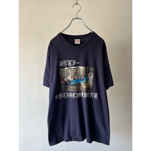 -supreme- 13aw photo print T-shirt
