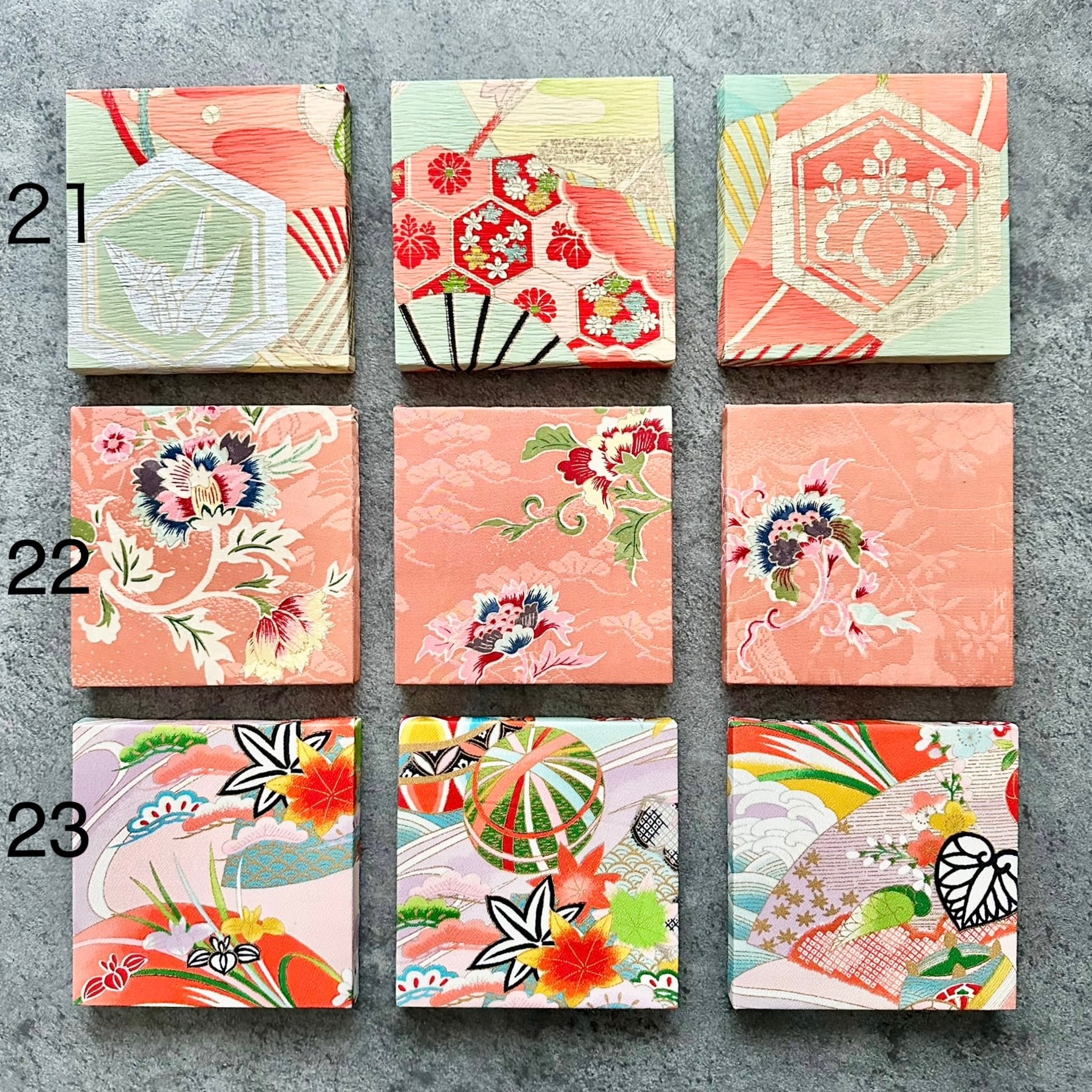 イロトリドリ- 選んで作る世界に一つだけのファブリックパネルセット