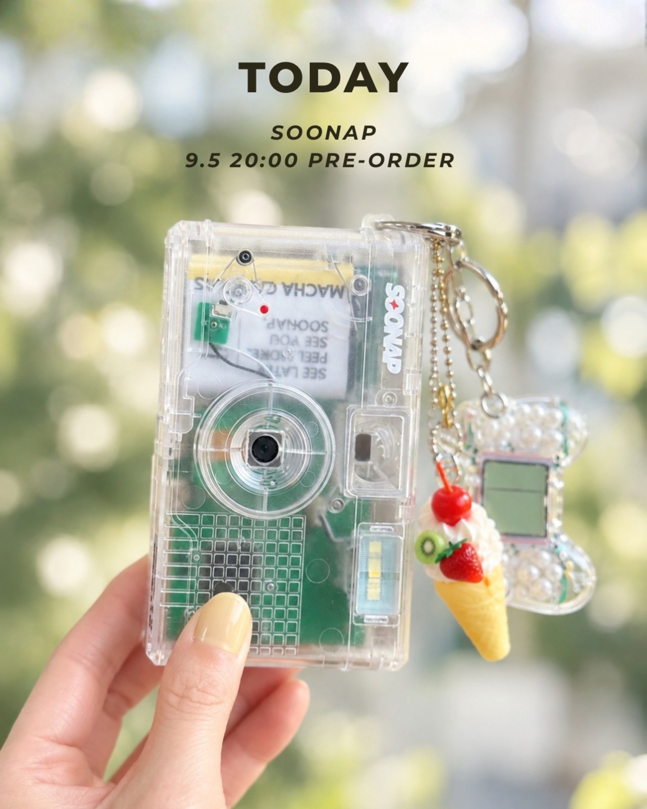 SOONAP Digital Camera - Clear