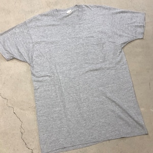 ⊕⊕1990s POCKET T-SHIRT GRAY