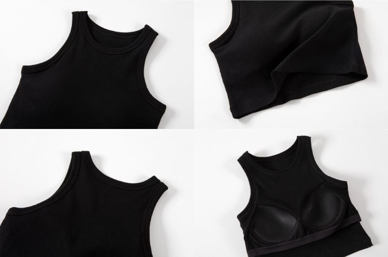 メール便】カップ付きアメスリリブタンクトップ／tops2130 | DAY