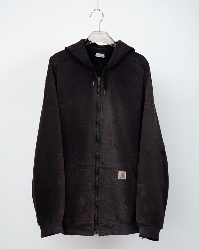 "Carhartt" amazing sun fade zip up hoodie sweat