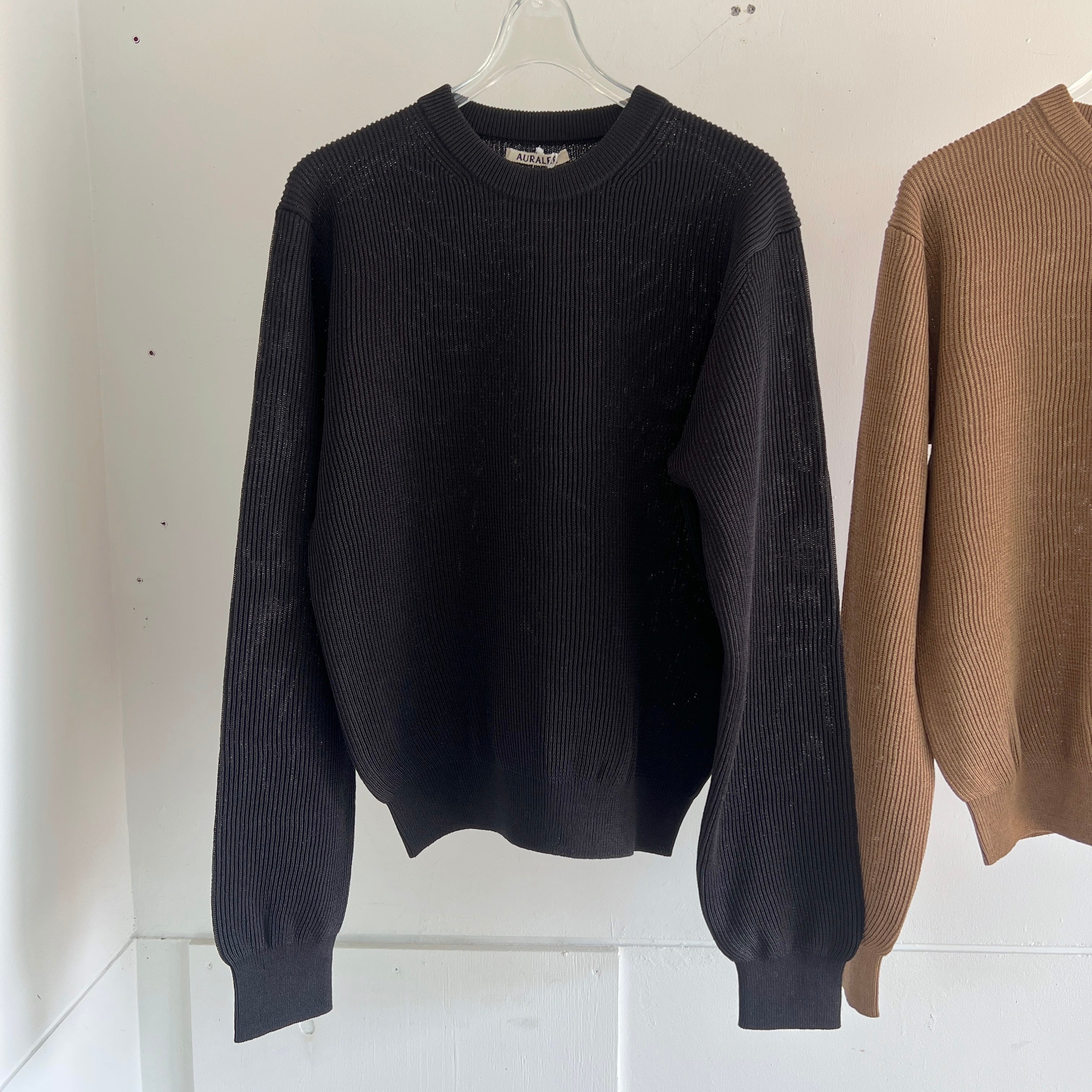 AURALEE/オーラリー・FLAT YARN RIB KNIT P/O | a flat shop