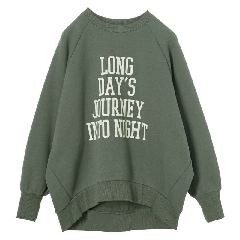 MICA&DEAL ロゴ裏起毛スウェットプルオーバー