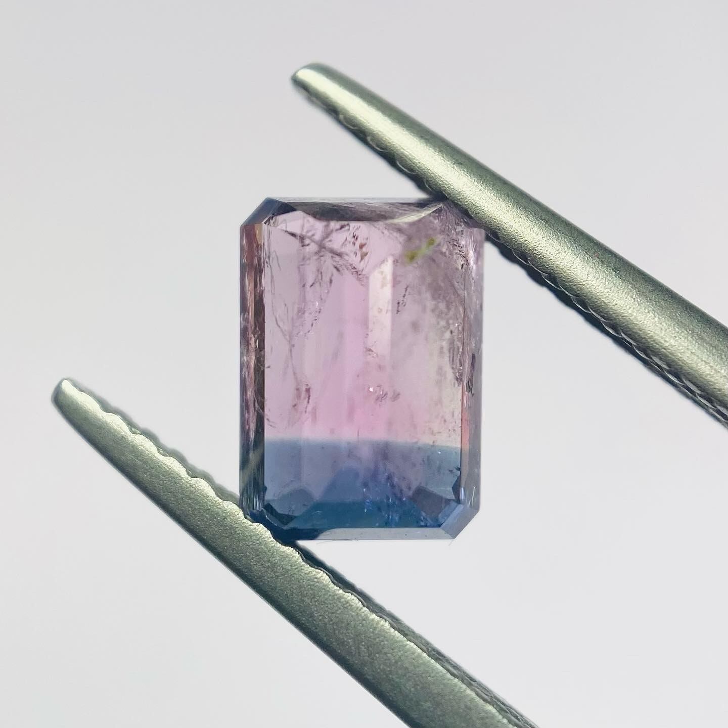 紫陽花?モダンアート?バイカラートルマリン