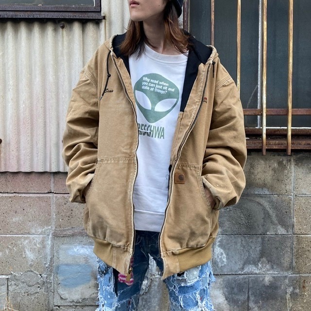 ビッグサイズ Carhartt カーハート アクティブジャケット ダック地 