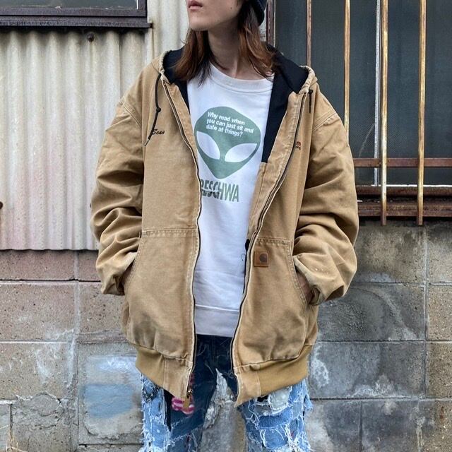 ビッグサイズ Carhartt カーハート アクティブジャケット ダック地  