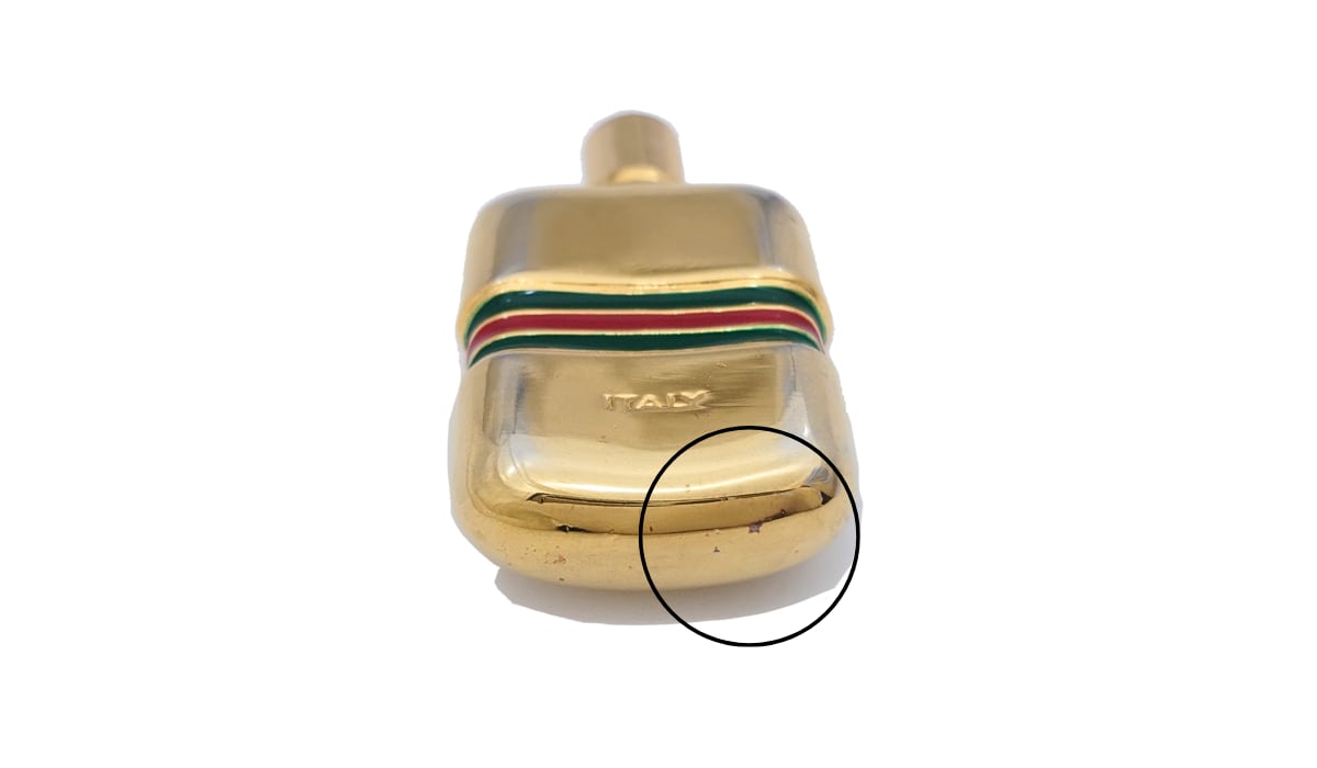 BBAF0076】GUCCI グッチ パフュームボトル シェリーライン トップのみ