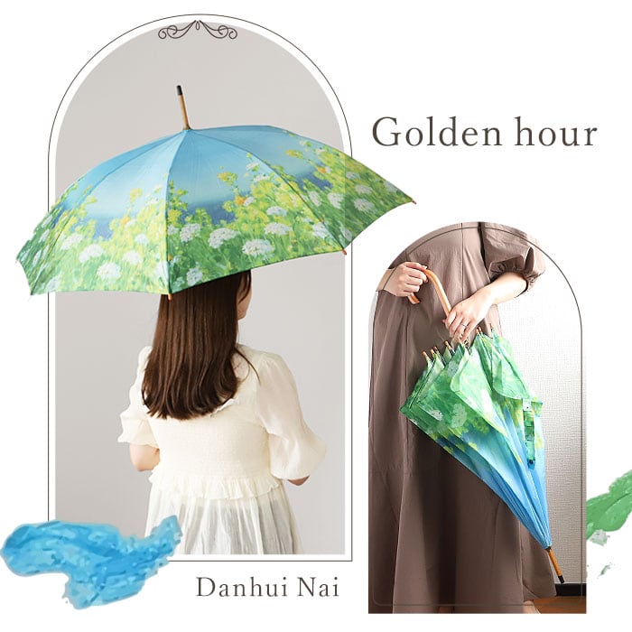 ジャンプ傘 レディース 通販 雨傘 長傘 58.5cm 約60cm ワンタッチ傘