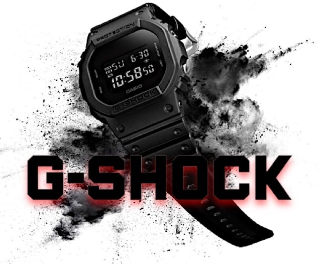 CASIO】逆輸入_G-SHOCK_Basic Black_海外モデル/BB/Gショック/腕時計 ...