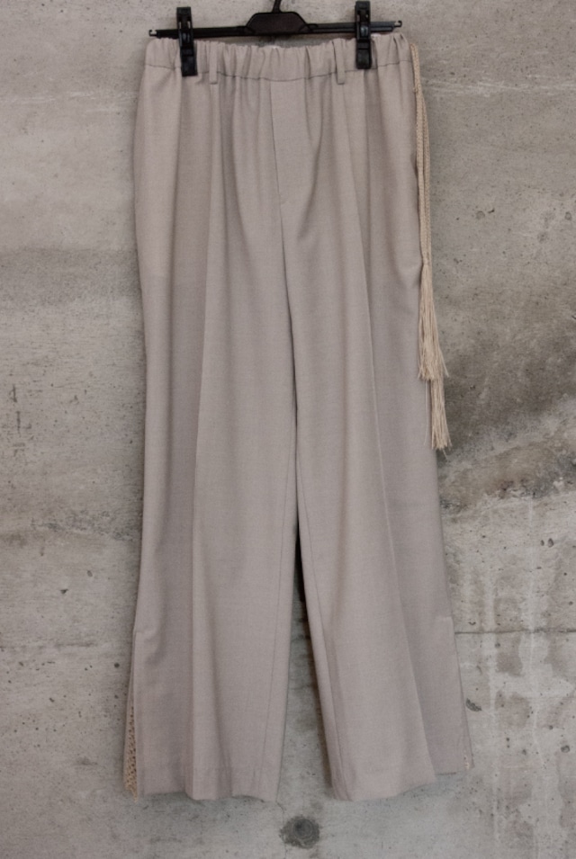 WIDE PANTS / BEIGE