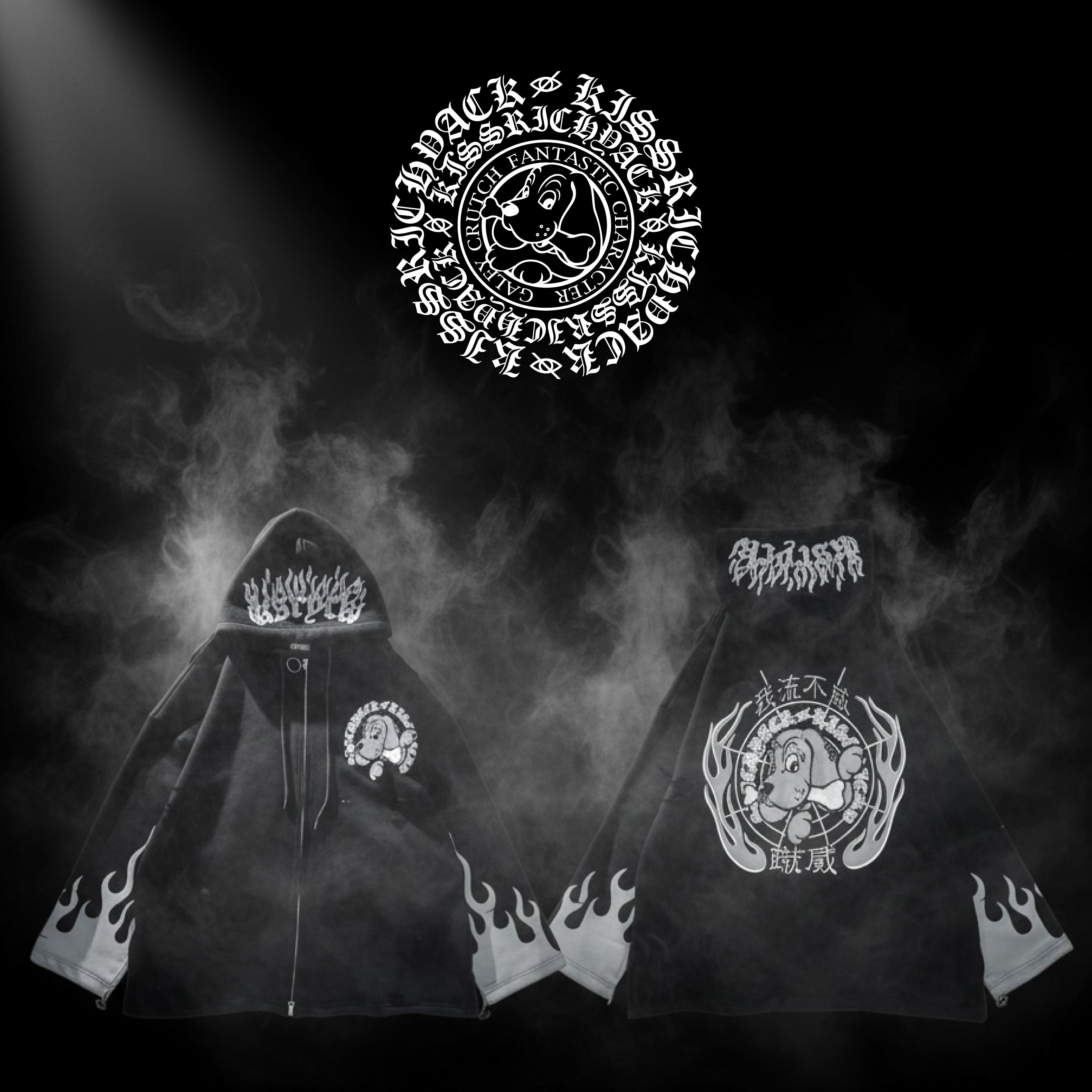 即納】「火の輪 蹴威パーカー」 | KRY clothing