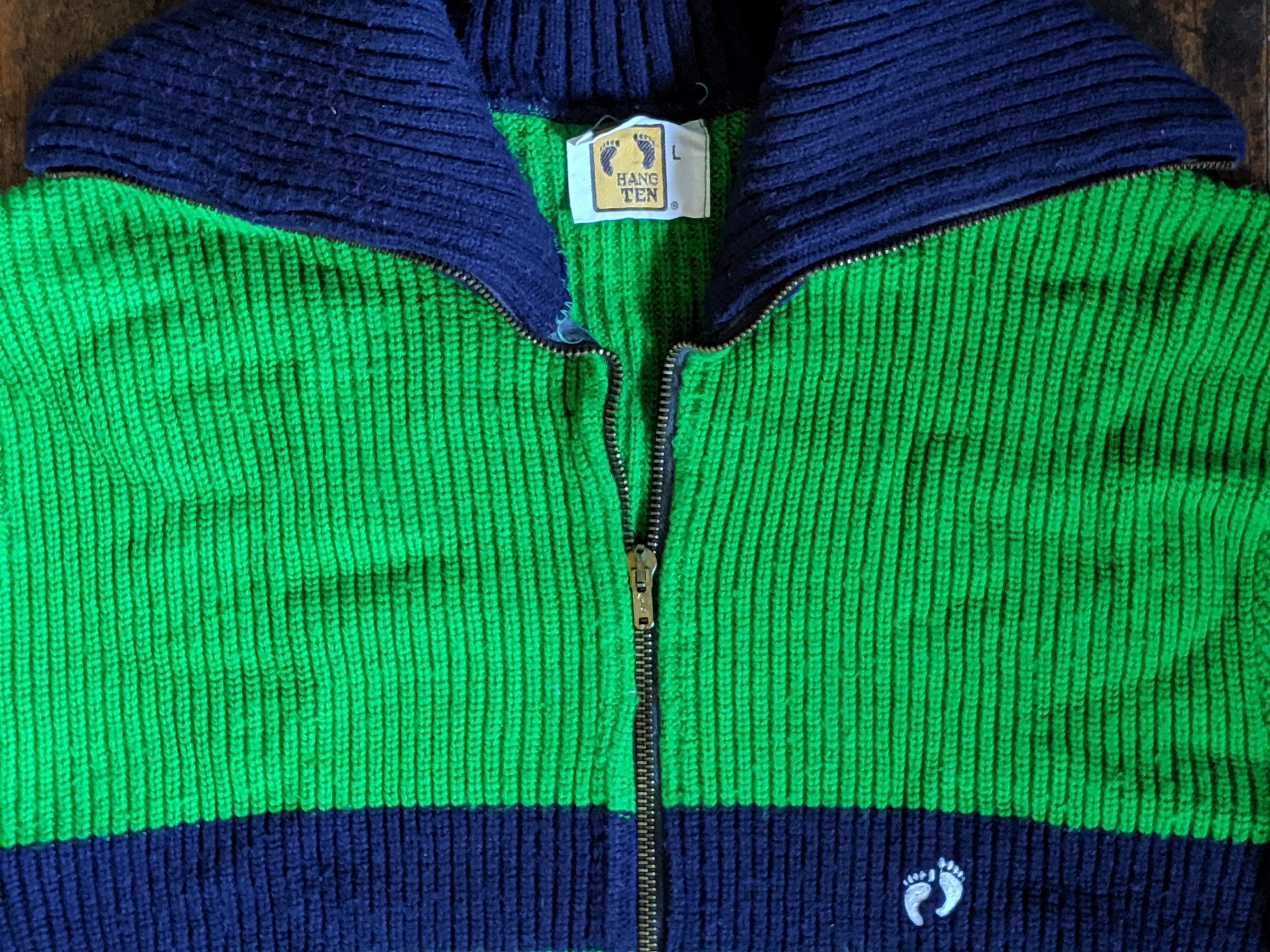 カーディガン ☆ 70 s ハンテン ウール ニット セーター ビンテージ  