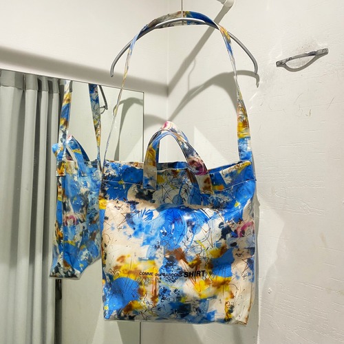 COMME des GARCONS SHIRT コムデギャルソンシャツ 20AW Shoulder Bag With FUTURA Print PVC ショルダーバッグ W28611【中目黒R11】