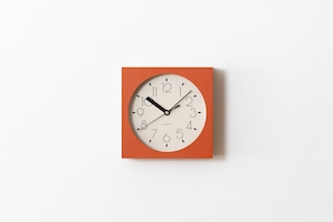 ALT CLOCK DESK ORANGE