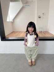 〖取寄〗韓国子供服 / 26winter / Digreen / チェリーストライプジョガーパンツ / キッズ / 冬服 *S~2XL*