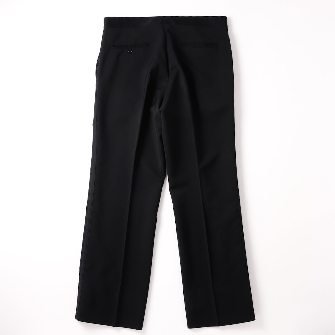 極美品】70s Special vintage wool tuxedo slacks pants W32 Black