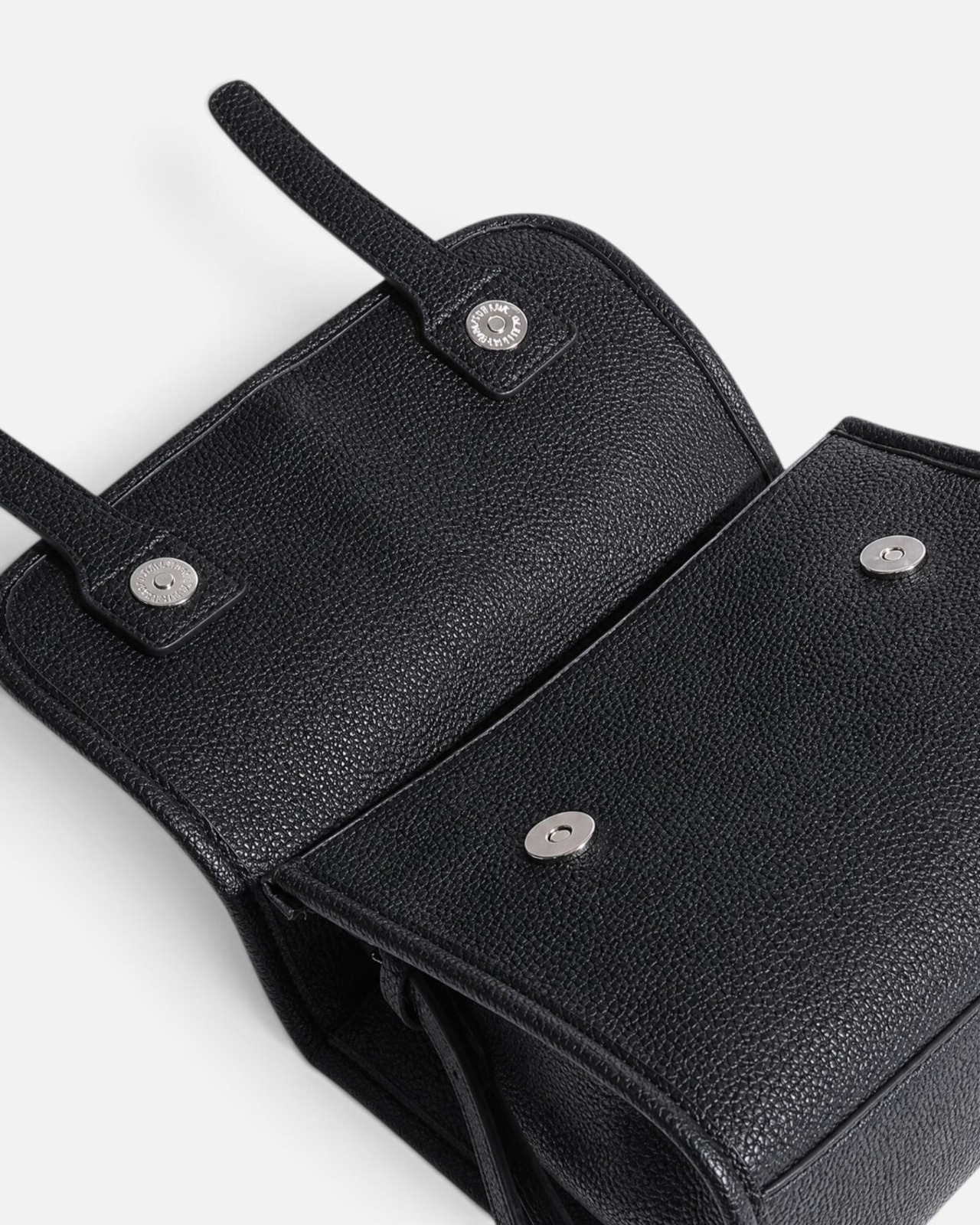 MINI FLAP SHOULDER BAG / BLACK