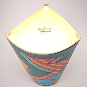 ヴィンテージ雑貨 Rosenthal Studio Linie 花瓶（アヴァンギャルドデザイン）