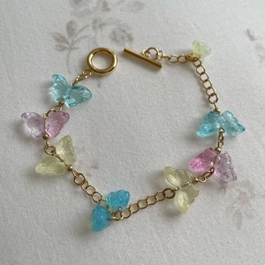 Colorful butterfly bracelet