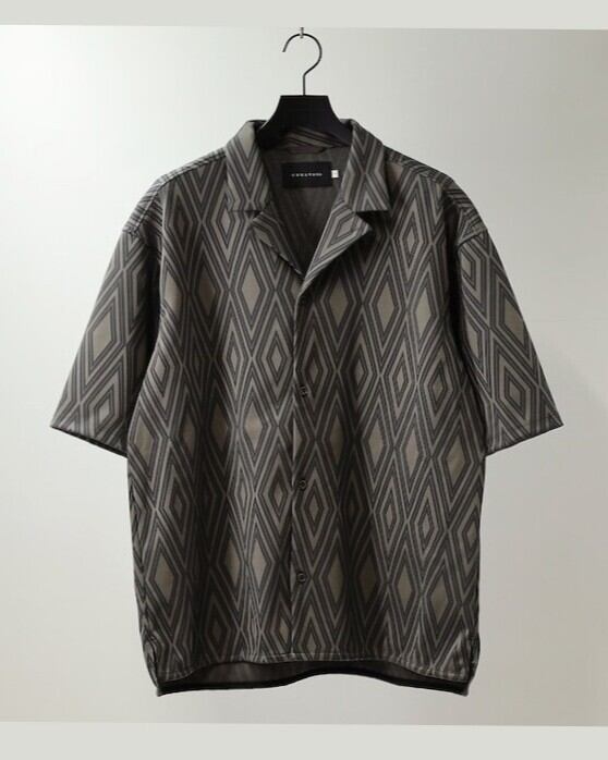 CURLY&Co.(カーリー) TRIBAL ARGYLE SHIRT JACKET | サウスオレンジ