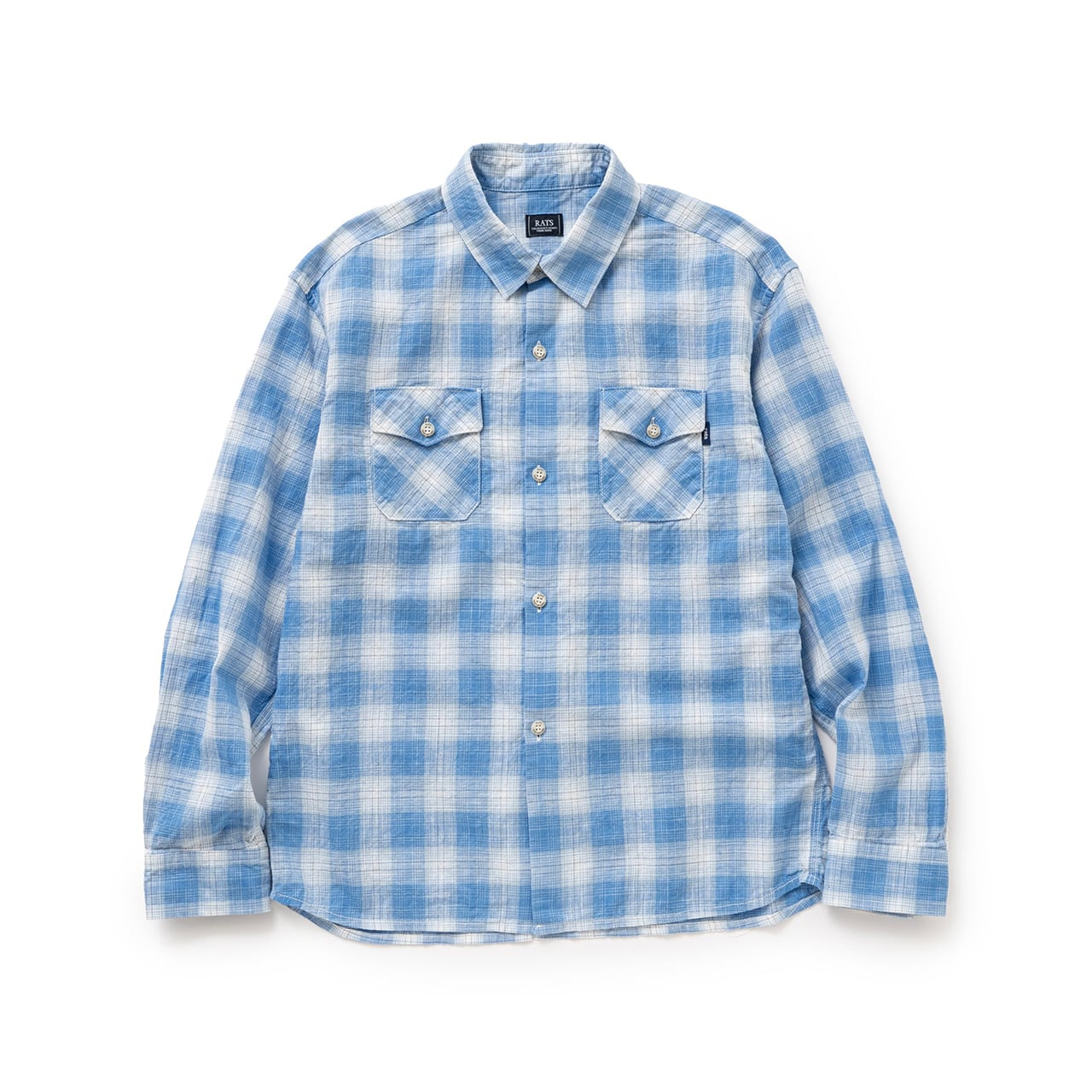 チェックシャツ / RATS(ラッツ) / BOARD CHECK SHIRT(Sサイズ)(26'RS-0307)