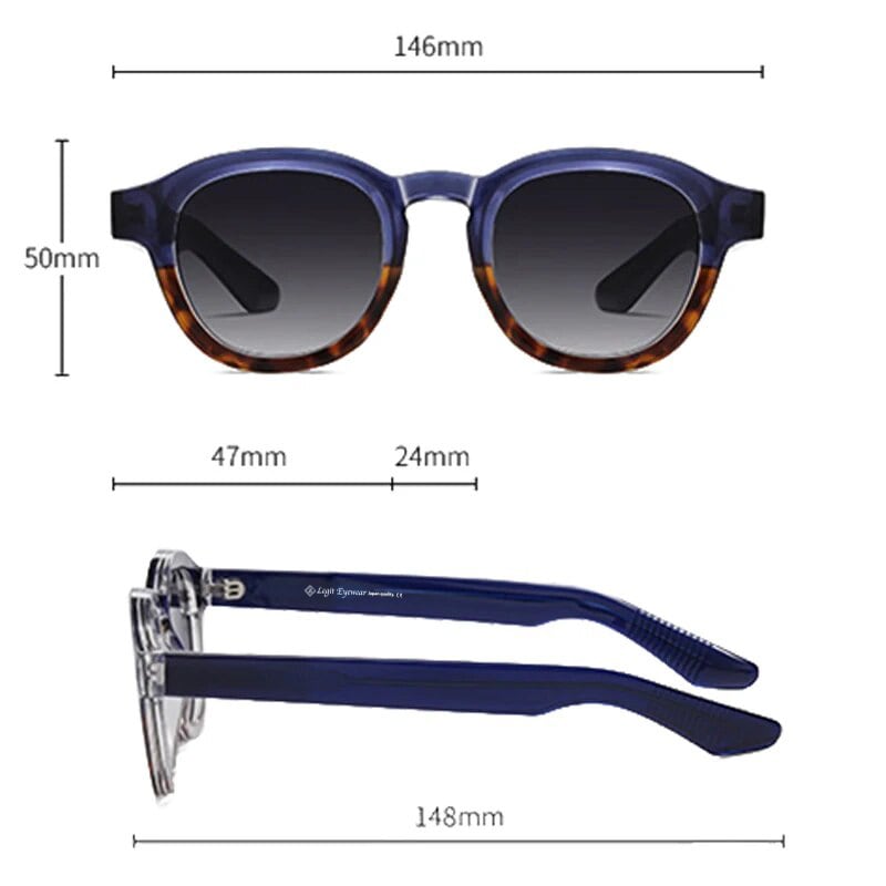 Legit Eyewear 】Sunglasses Ankan (Black/Clear) | Legit Eyewear