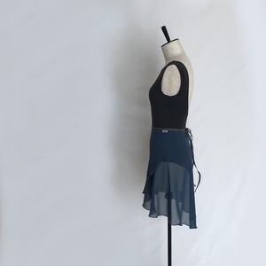 ◇"Tatiana" Ballet Wrap Skirt  -   Night Blue（ ナイトブルー ）